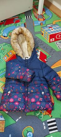 Teplá zimná bunda, f&f,98