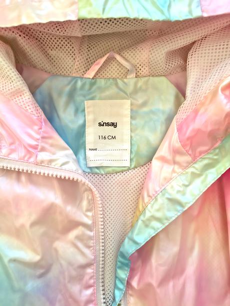 Farebná prechodná bundička, sinsay,116