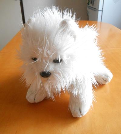 Huňatý plyšový psík ty,