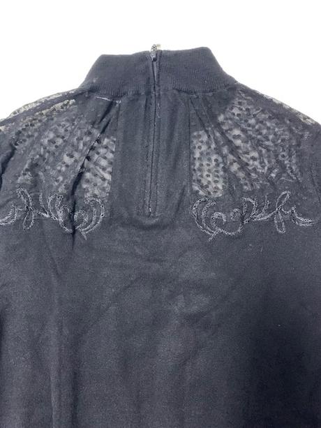 Svetrík s tylovým výstrihom a stojačikom orsay, orsay,m / s