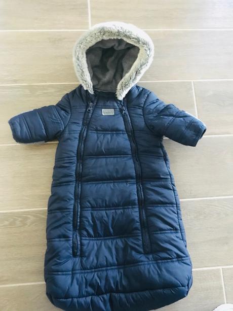 Parádny teplý fusak chicco, chicco