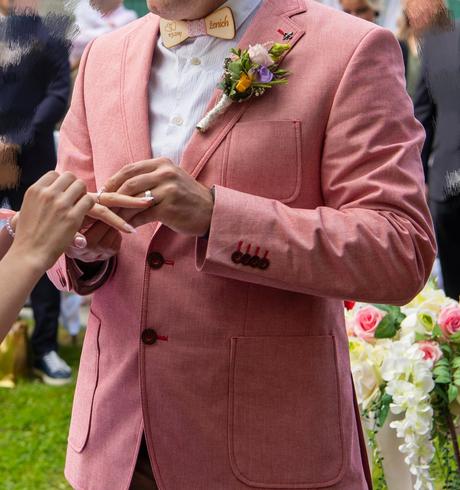 Svadobné sako alain delon, xl