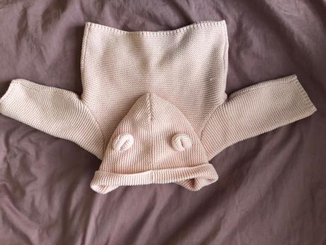 Pletený svetrík s uškami gap, gap,68