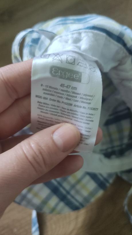 Letná detská čiapka, ergee,<50