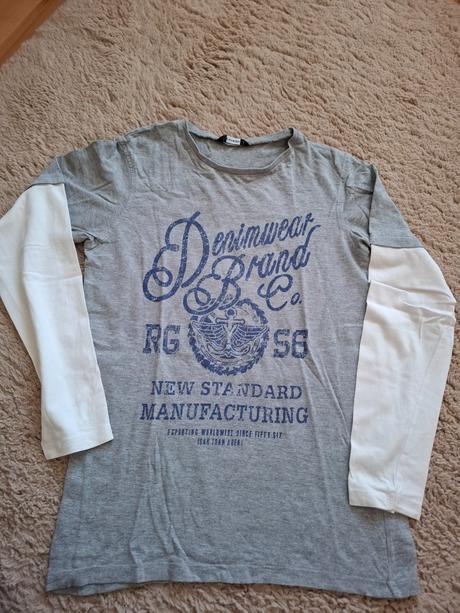 Tričká s dlhým rukávom, 164