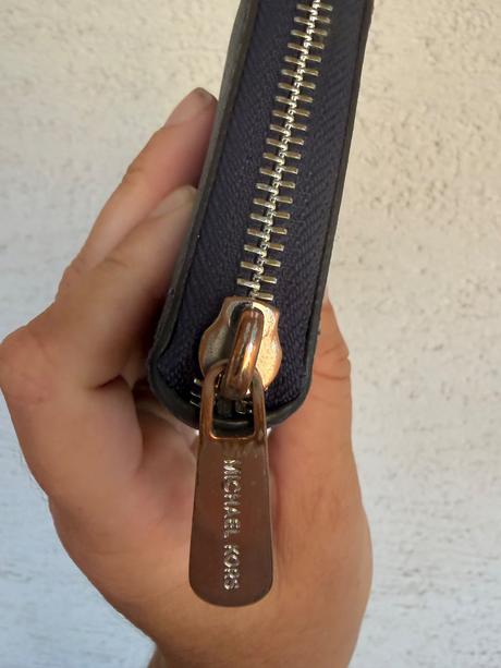 Michael kors penazenka tmavomodra koza, koza velmi, michael kors