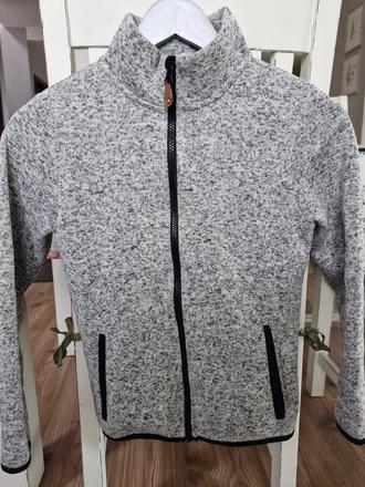 Fleece mikina, h&m,134