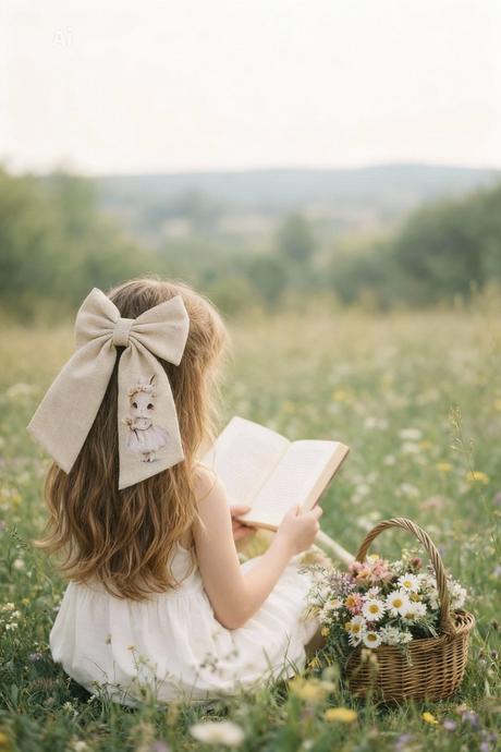 Handmade mašle do vlasov, 