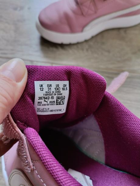 Detské tenisky, puma,31