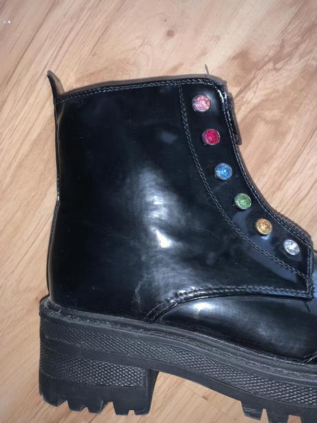 Lakované kotníkové topánky george 36, george,36