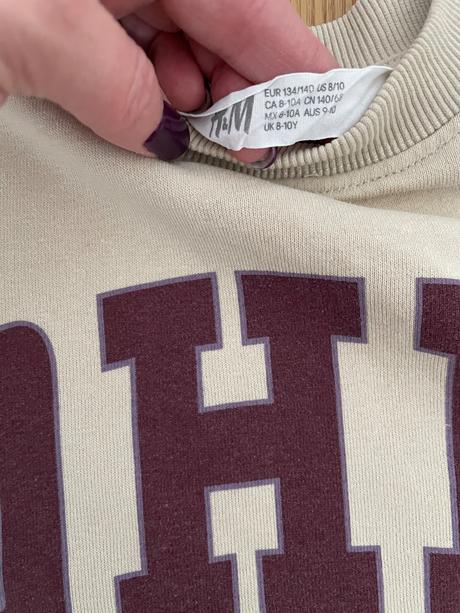 Mikina ohio h&m, h&m,134