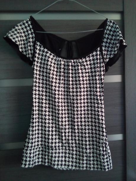 Tricko ciernobiele, m