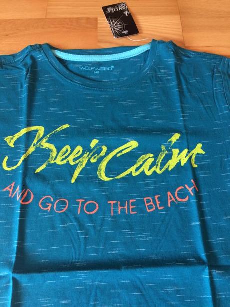 Chlapčenské letné tričko - v.164., wolf,164