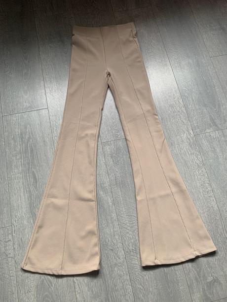 Flare nohavice, bershka,s