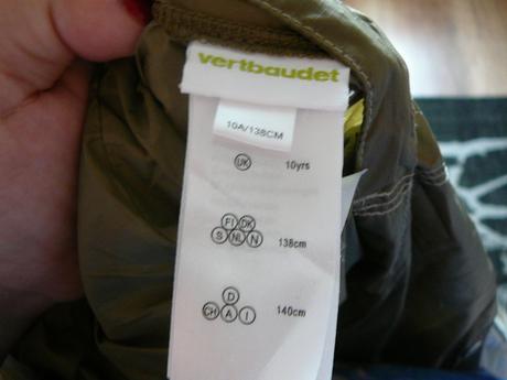 Chlapcenska obojstranna bunda, vertbaudet,134