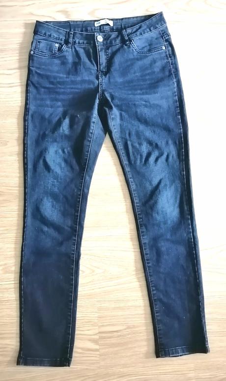 Tmavomodré džínsy, veľ. 40, zn. c&a, c&a,40