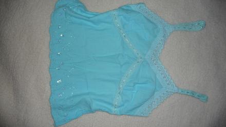 Príjemný top, papaya,s