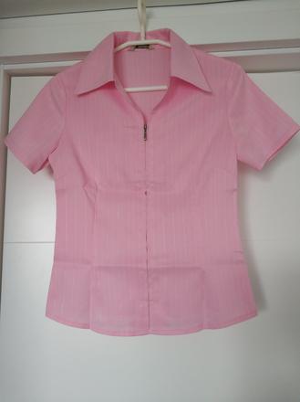 824ša_ruzova so zipsom vpredu s/m, s