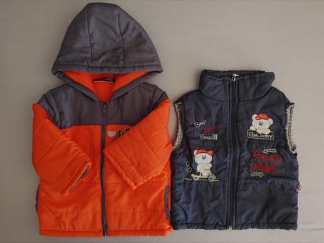 Vetrovka + vesta č. 86, 86