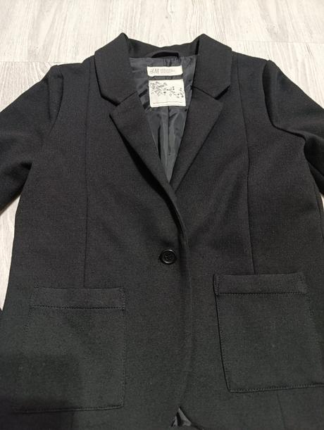 Bavlnené sako, h&m,146