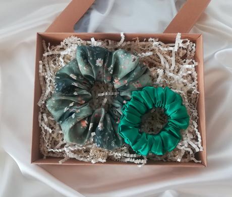 Darčekové balenie, set, doplnky na vlasy, gumičky, 