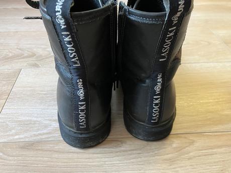 Kožené čižmy, lasocki,35