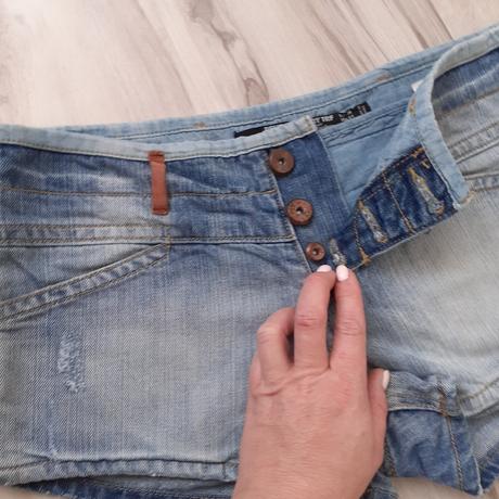 Dámské riflové kratasky zara č.36, zara,36