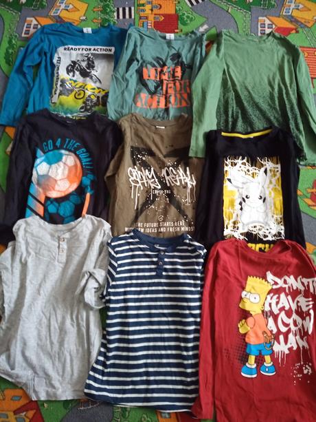 Tričká s dlhým rukávom, takko,134