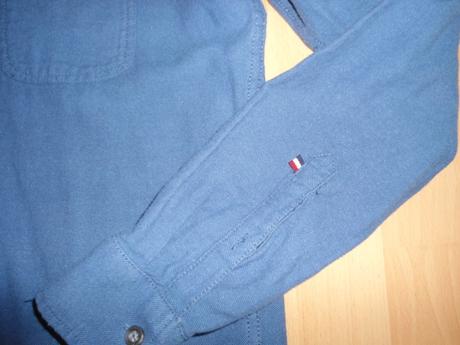 Modra bavlnena kosela, reserved,s