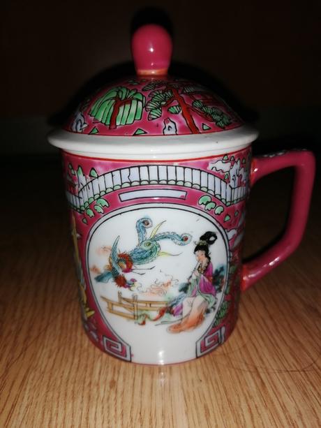Hrnček na čaj s poklopom, 