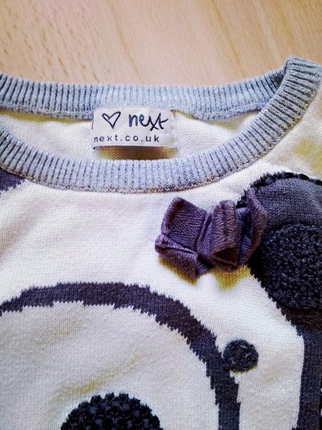 Úpletové šaty next, next,98