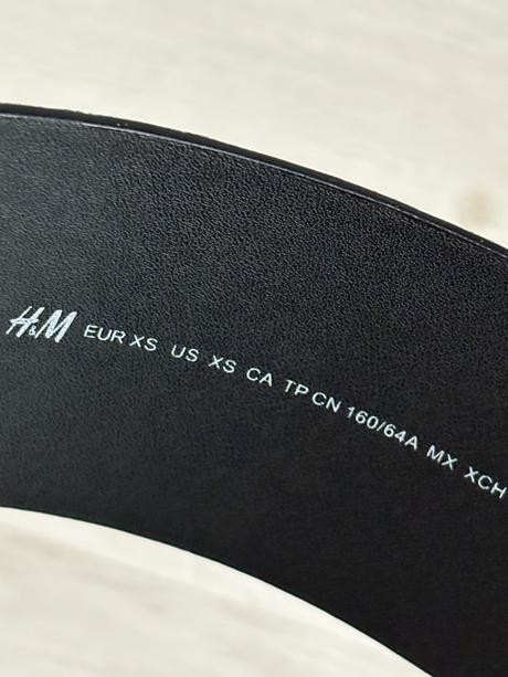 Široký opasok -xs, h&m