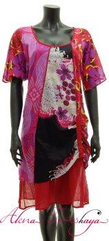 Dvojvrstvové šaty, xl