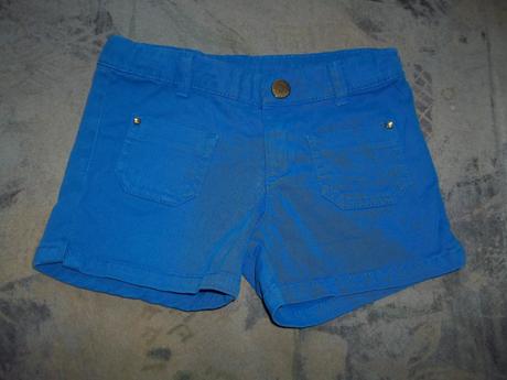 Modré kraťase - zara kids - 2-3 roky (98), zara,98