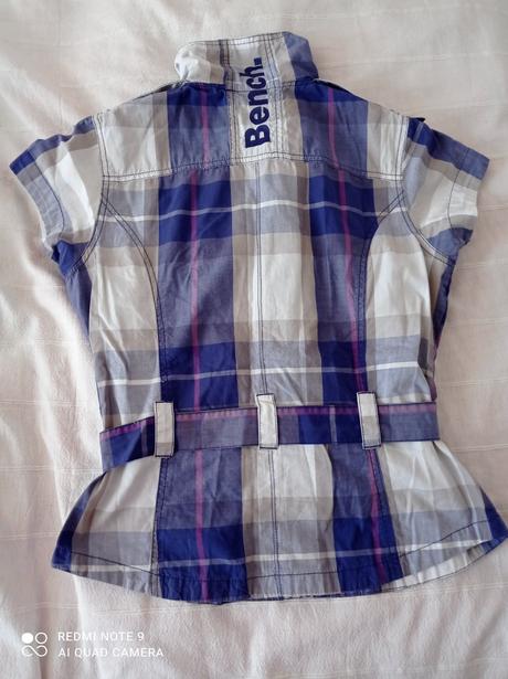 Značková športovo elegantná blúzka, dar k objednáv, bench,l