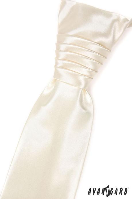 Regata s vreckovkou smotanová,