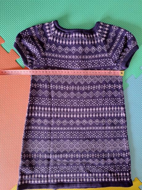 Šaty z úpletu, h&m,104