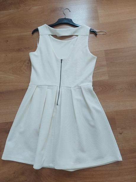 Krémové šaty, papaya,xl