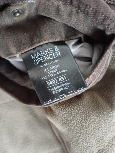 Pánska zimná bunda veľ.xl/xxl, marks & spencer,xl