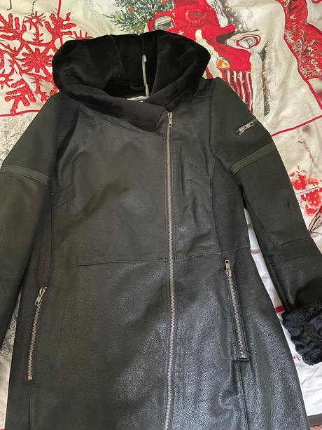 Kozeny kabat-bunda s kozusinkou, s