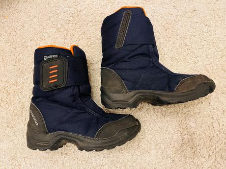 Detské zimné topánky, quechua,25