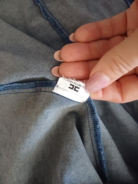 Luxusná riflová košeľa elisabetta feanchi č.m, m