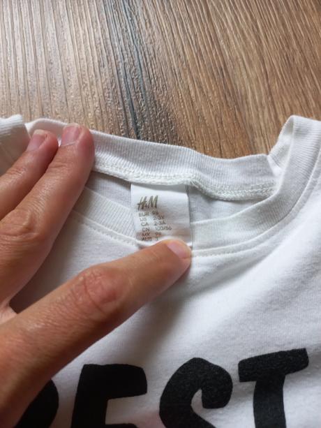 Tricko best brother, h&m,98