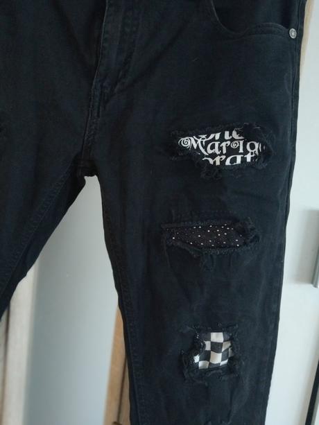 Rifle čierne xl, xl