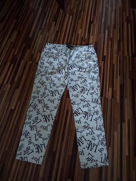 Rifle popísané bonprix, bonprix,42