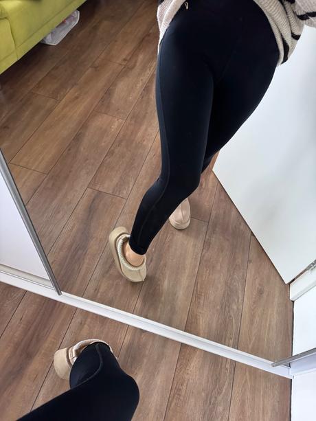 F&f legíny čierne, f&f,s