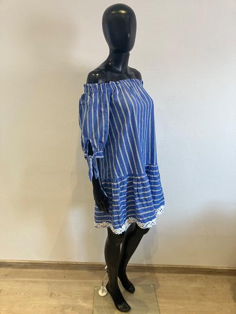 Dámske košeľové šaty pásikavé reserved (36), reserved,s