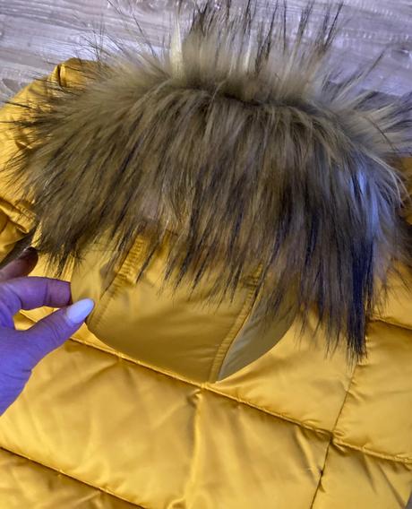 Krásna tepla dámska zimná bunda, f&f,44