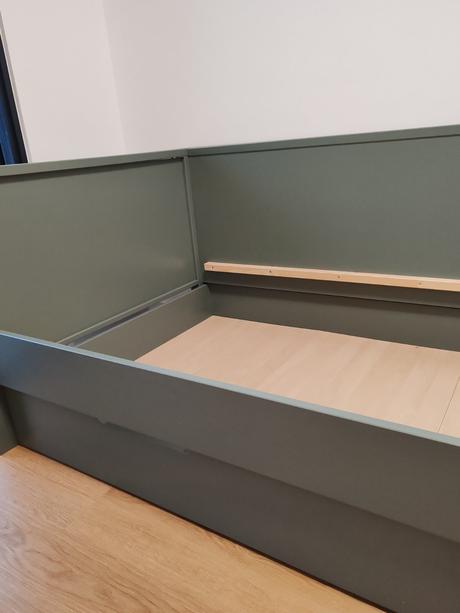 Drevena postel nikki, šírka (cm): 90,dĺžka (cm): 200