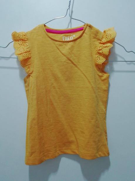 Bavlnené tričko s madeirou, f&f,86